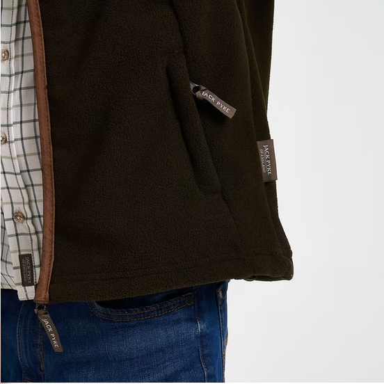 Chaleco Polar Countryman de Niño Oliva