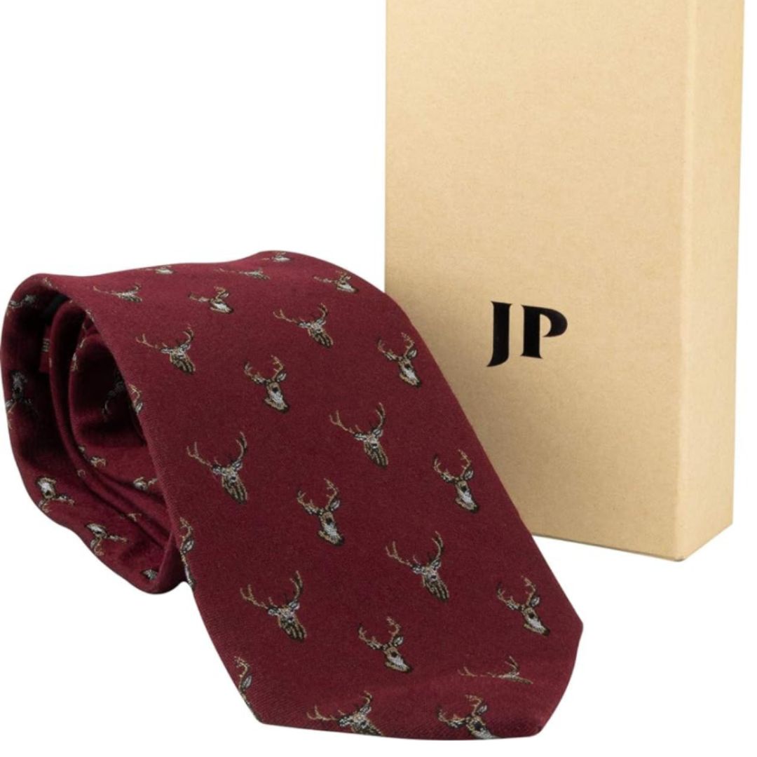 Corbata de Ciervos Burdeos Jack Pyke