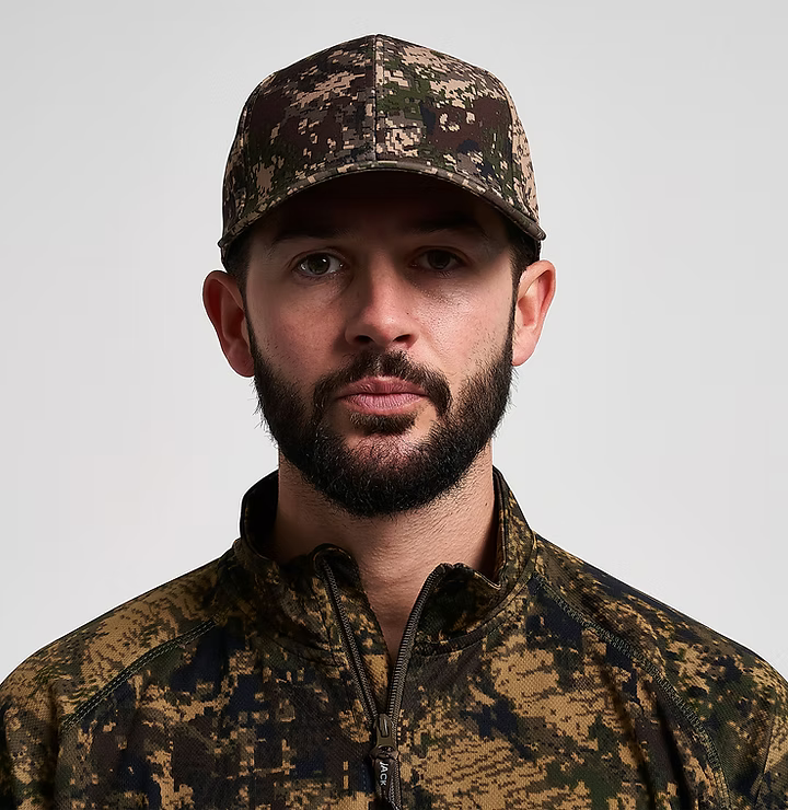 Gorra Béisbol Softshell Digicam Jack Pyke | Camuflaje Digital