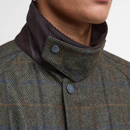 Chaqueta de lana a cuadros Bedale Barbour