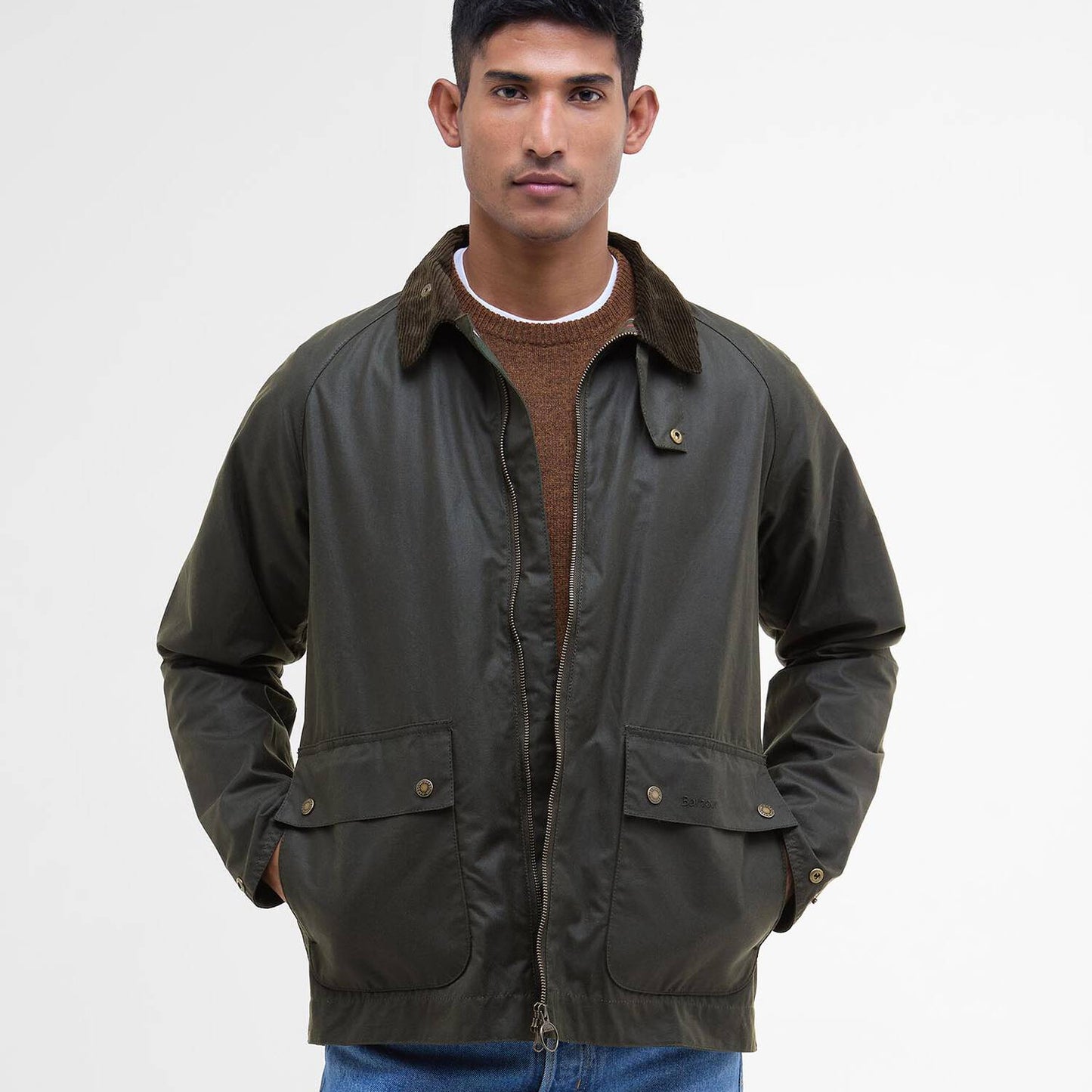 Chaqueta corta encerada Bedale Barbour