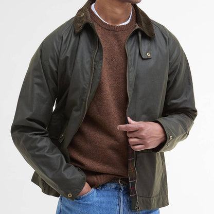 Chaqueta corta encerada Bedale Barbour