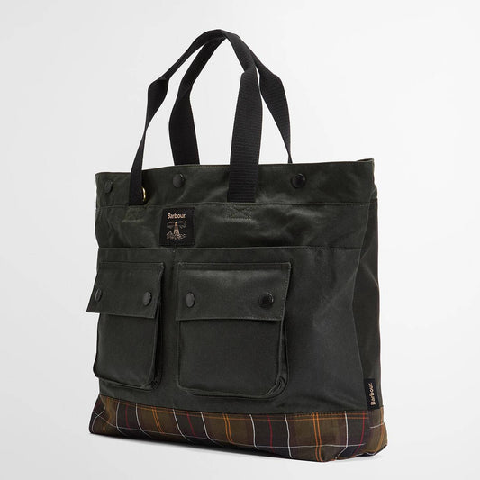 Bolsa de mano encerada de campo Barbour