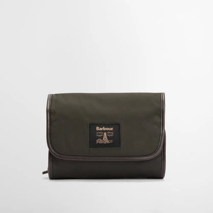 Neceser colgante encerado Barbour