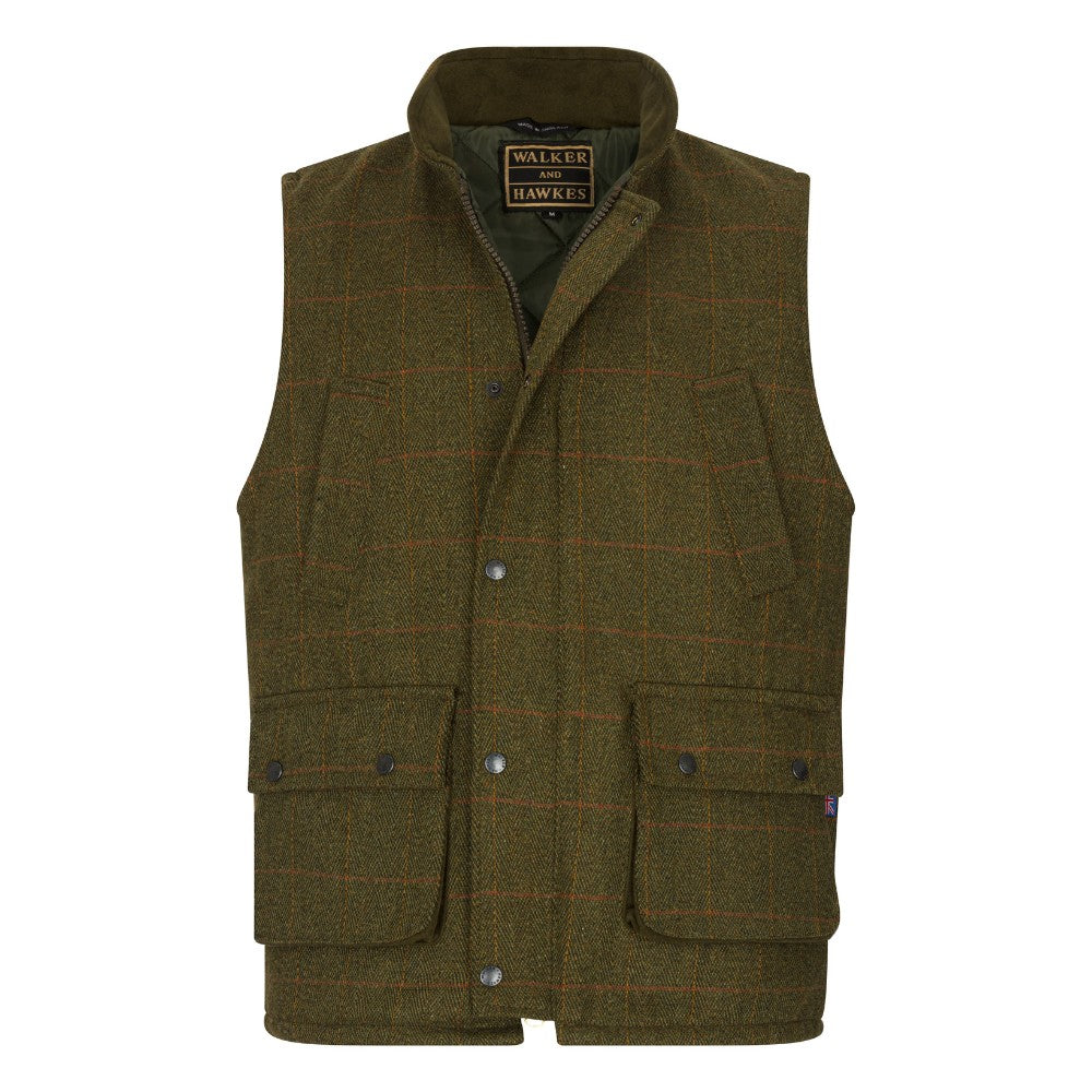 Chaleco De Caza Derby Tweed Barrington Para Hombre