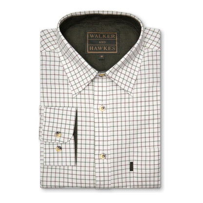 Camisa Campestre Brocton 100 % algodón Walker and Hawkes