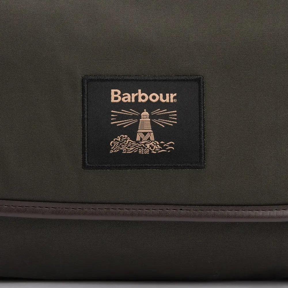 Neceser colgante encerado Barbour