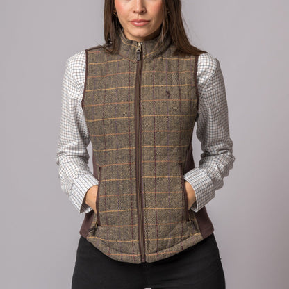 Chaleco Acedera Espiga Tweed de British Cotton
