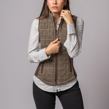 Chaleco Acedera Espiga Tweed de British Cotton