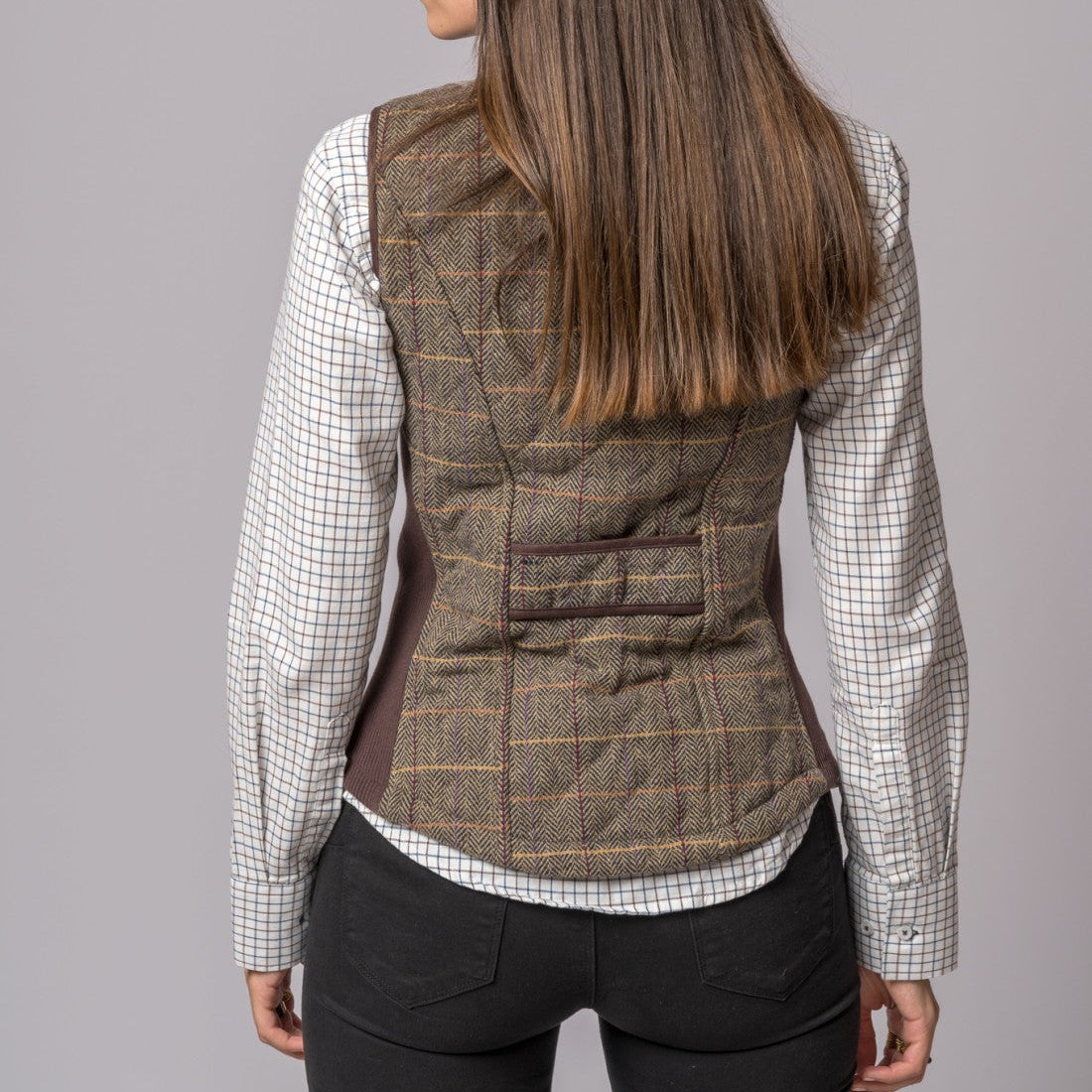 Chaleco Acedera Espiga Tweed de British Cotton