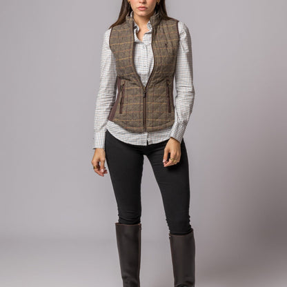 Chaleco Acedera Espiga Tweed de British Cotton