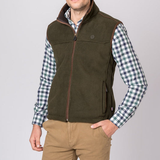 Chaleco Polar Berlín  Verde de British Cotton
