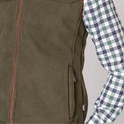 Chaleco Polar Berlín  Verde de British Cotton