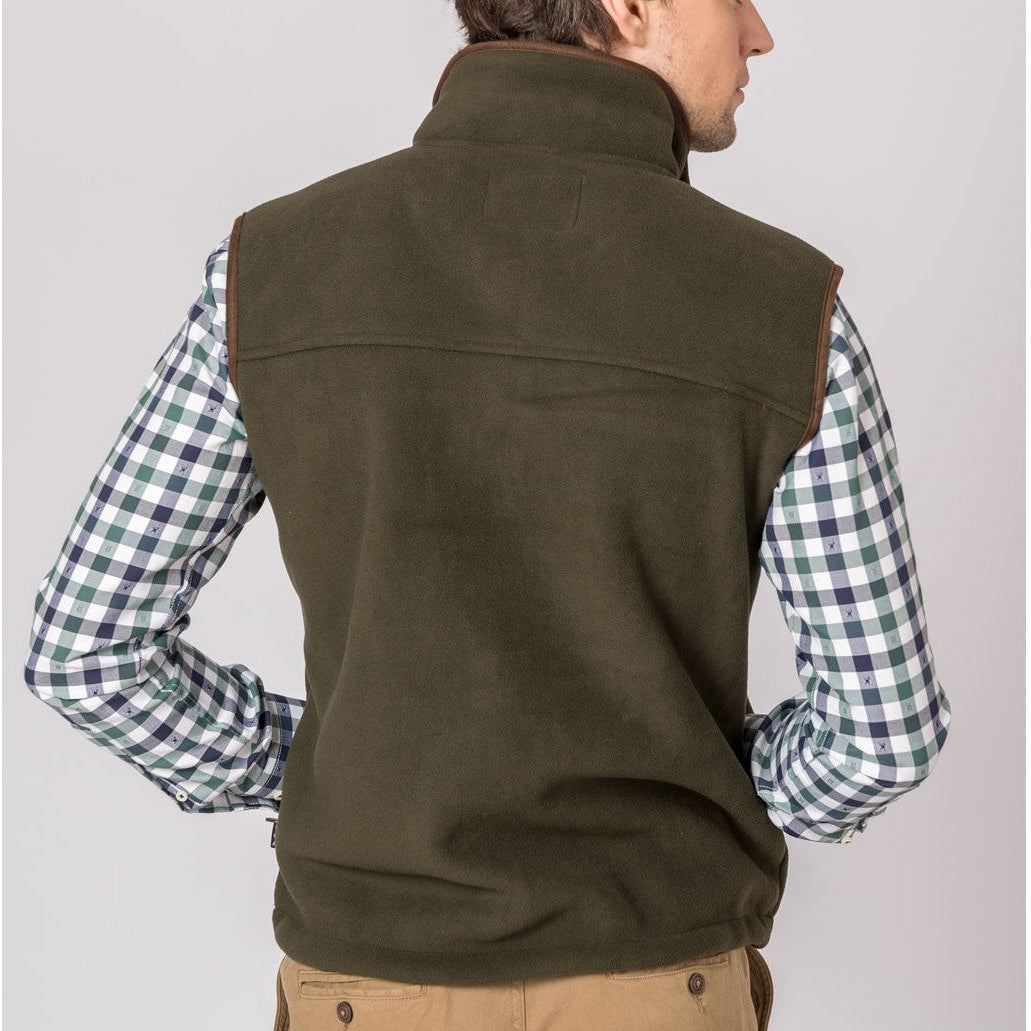 Chaleco Polar Berlín  Verde de British Cotton