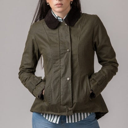 Chaqueta Encerada Amble de British Cotton