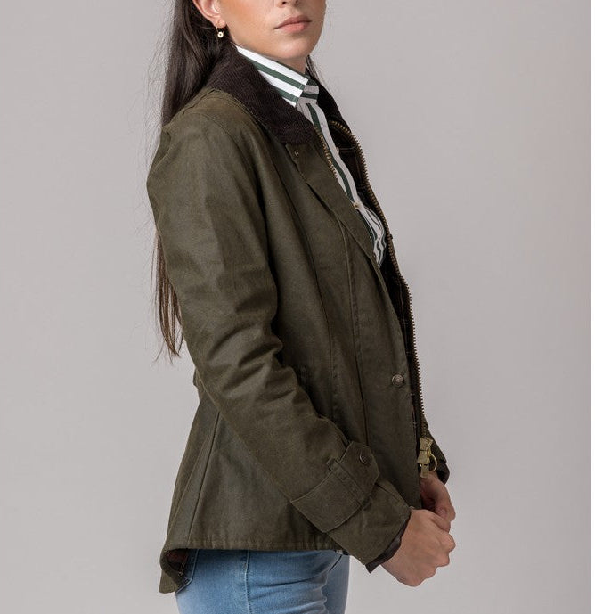 Chaqueta Encerada Amble de British Cotton