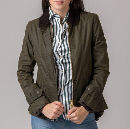 Chaqueta Encerada Amble de British Cotton