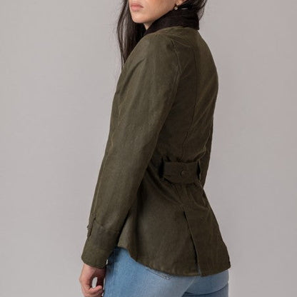 Chaqueta Encerada Amble de British Cotton