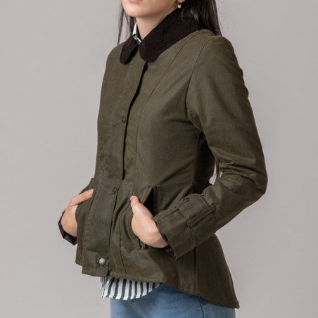 Chaqueta Encerada Amble de British Cotton