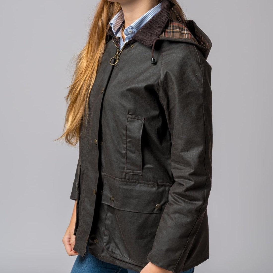 Chaqueta Encerada Clásica de British Cotton