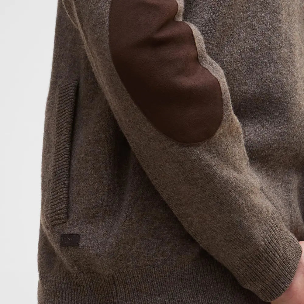 Cárdigan esencial con coderas Barbour