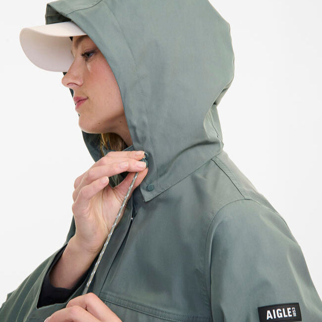 Parka Aigle impermeable de longitud media MTD