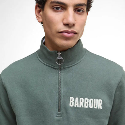 Sudadera con media cremallera Cotes Barbour