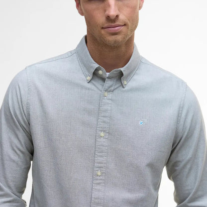 Camisa Oxford Barbour de manga larga a medida