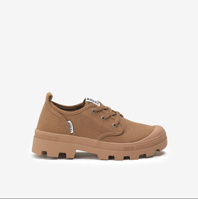 Zapatilla Tenere CVS Low Marrón – Algodón Reciclado | Aigle