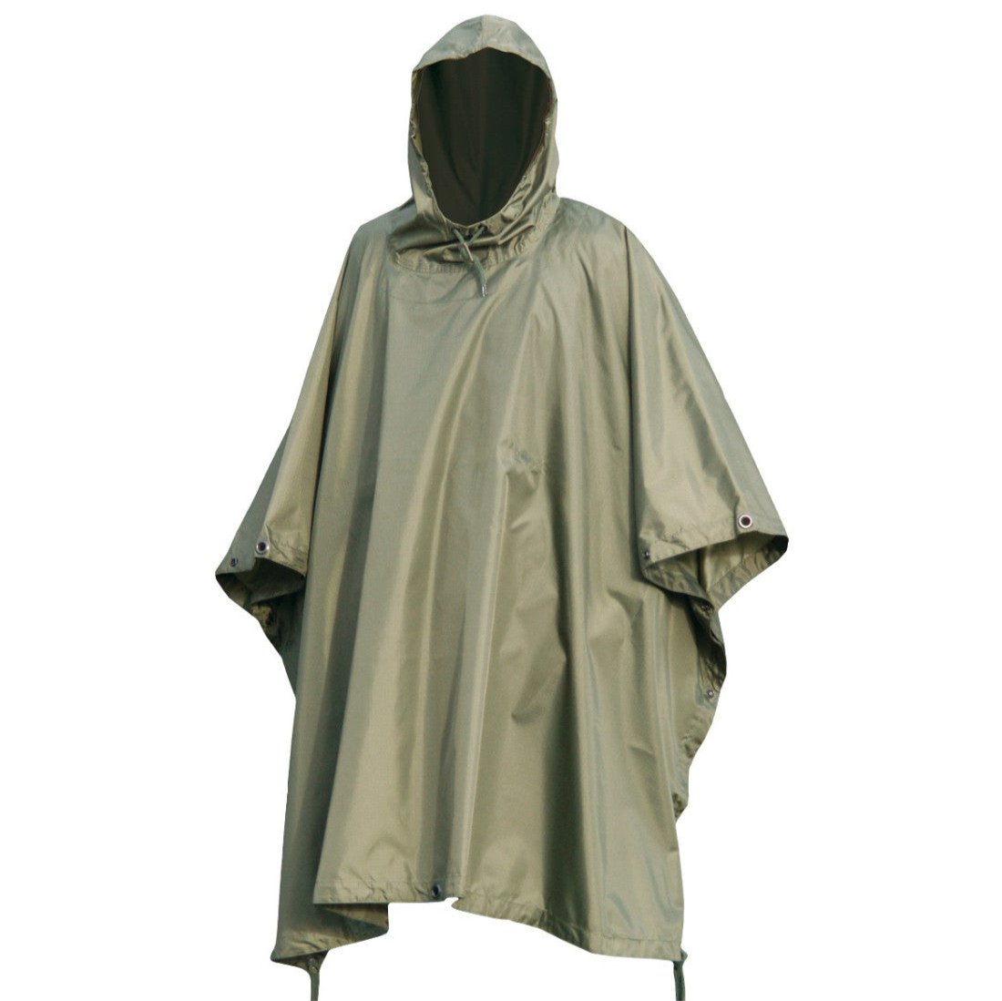 Poncho MIL-COM Ripstop Verde