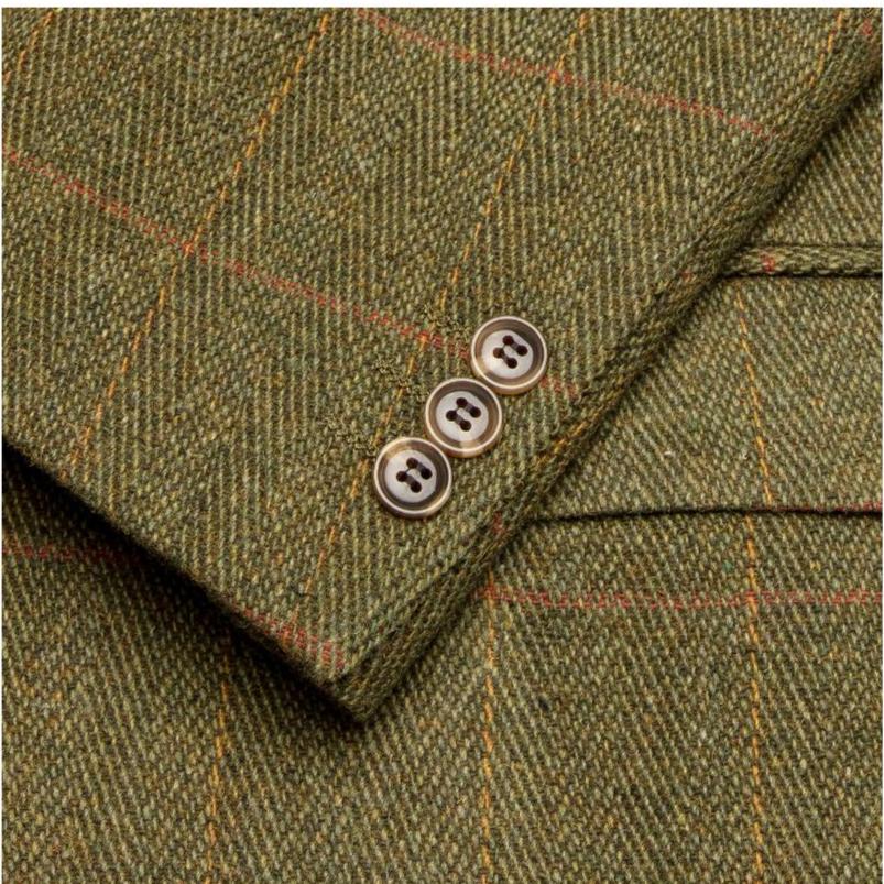 Americana Derby De Tweed Windsor Dark sage